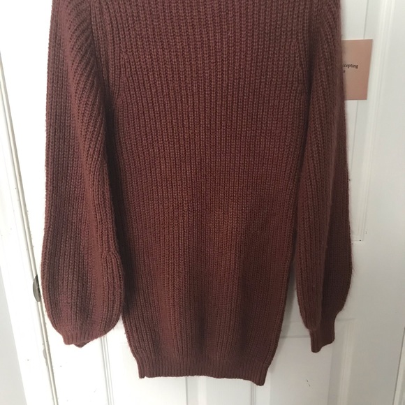 MinkPink One Sided Jumper dress 🏷 - Picture 7 of 11